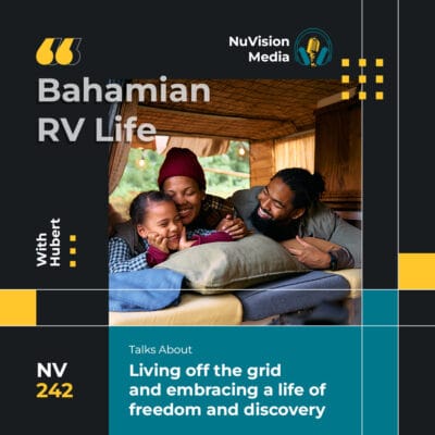 Bahamian RV Life RV living in the Bahamas Off-grid lifestyle Bahamas Traveling in a converted bus